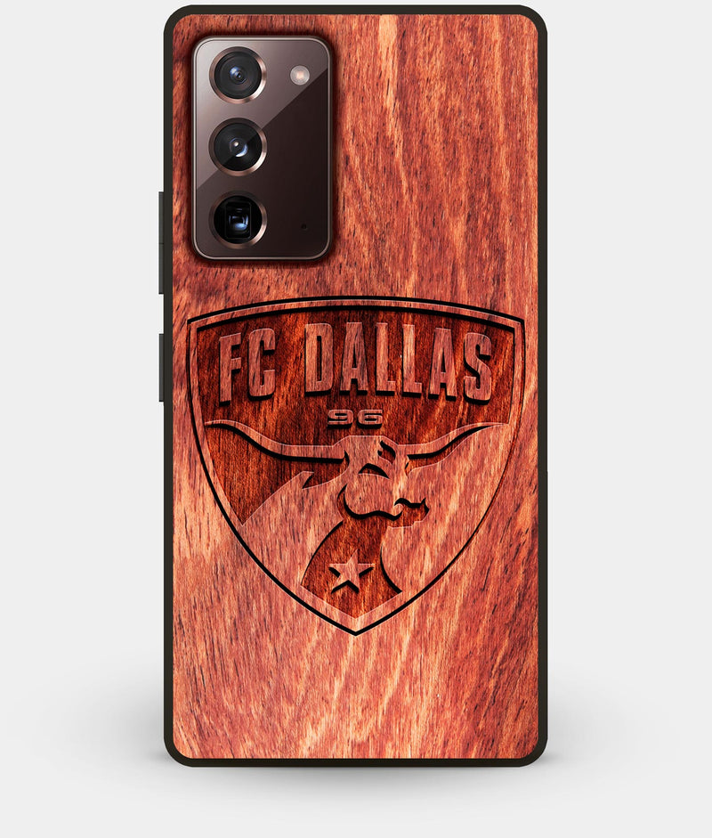 Best Custom Engraved Wood FC Dallas Note 20 Case - Engraved In Nature
