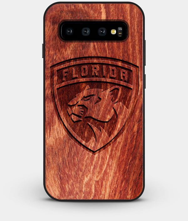Best Custom Engraved Wood Florida Panthers Galaxy S10 Case - Engraved In Nature