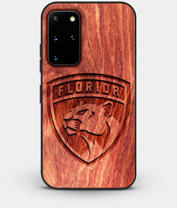 Best Custom Engraved Wood Florida Panthers Galaxy S20 Plus Case - Engraved In Nature
