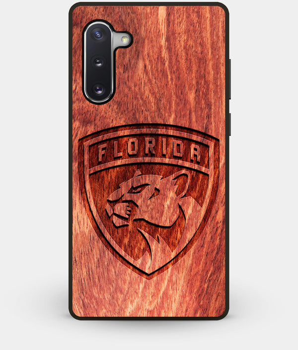 Best Custom Engraved Wood Florida Panthers Note 10 Case - Engraved In Nature