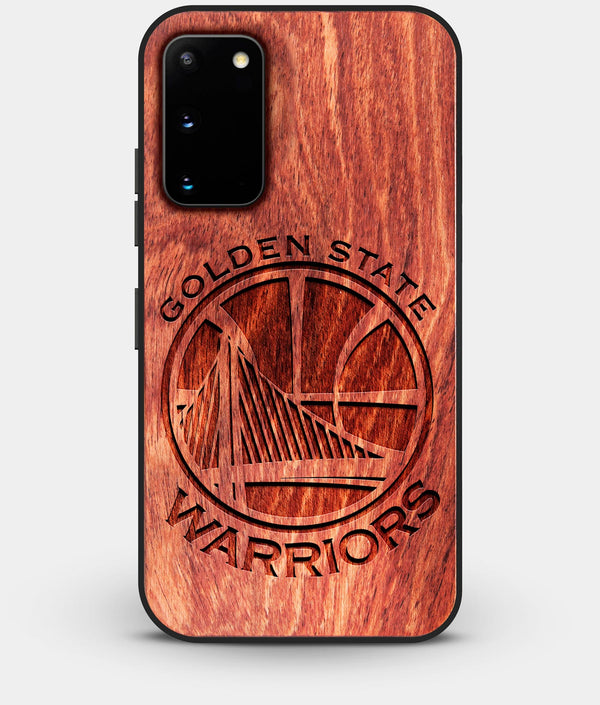 Best Wood Golden State Warriors Galaxy S20 FE Case - Custom Engraved Cover - Engraved In Nature