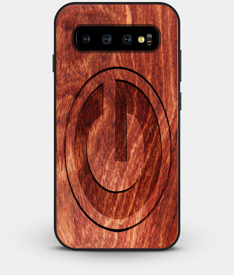 Best Custom Engraved Wood Green Bay Packers Galaxy S10 Plus Case - Engraved In Nature