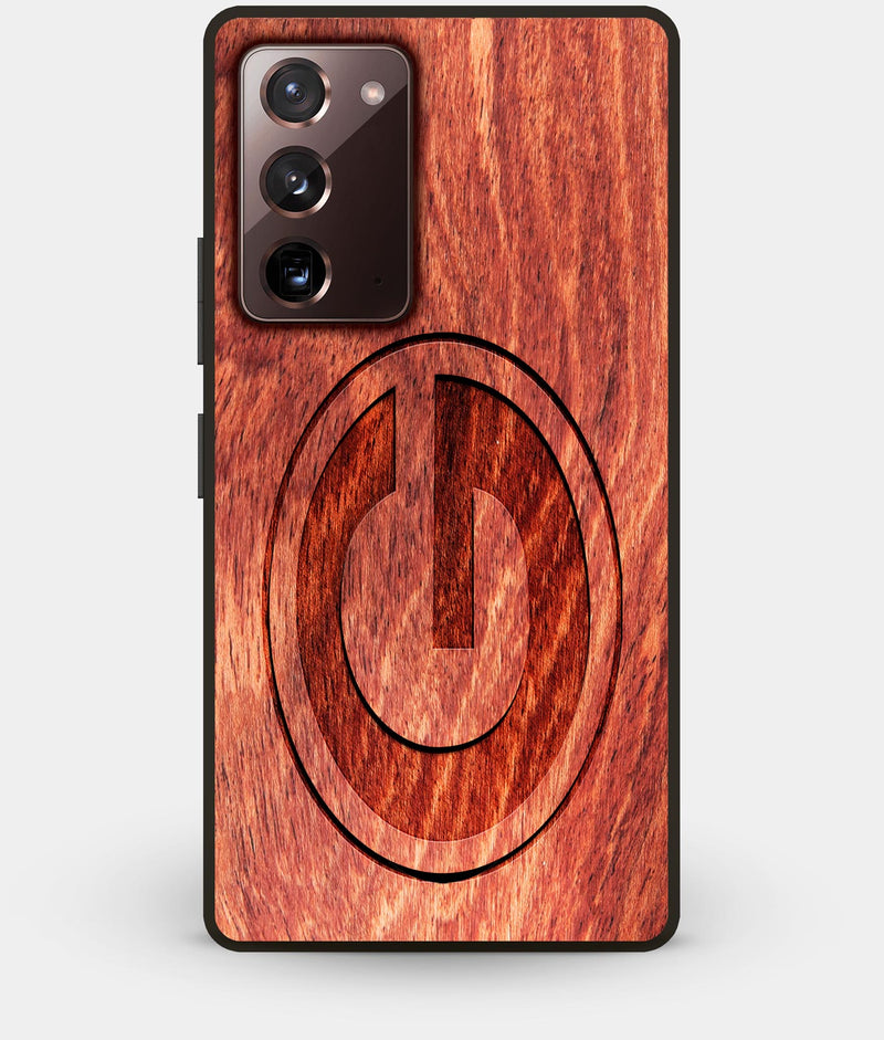 Best Custom Engraved Wood Green Bay Packers Note 20 Case - Engraved In Nature
