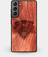 Best Wood Houston Dynamo Galaxy S21 Case - Custom Engraved Cover - Engraved In Nature
