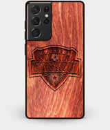 Best Wood Houston Dynamo Galaxy S21 Ultra Case - Custom Engraved Cover - Engraved In Nature