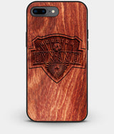 Best Custom Engraved Wood Houston Dynamo iPhone 8 Plus Case - Engraved In Nature
