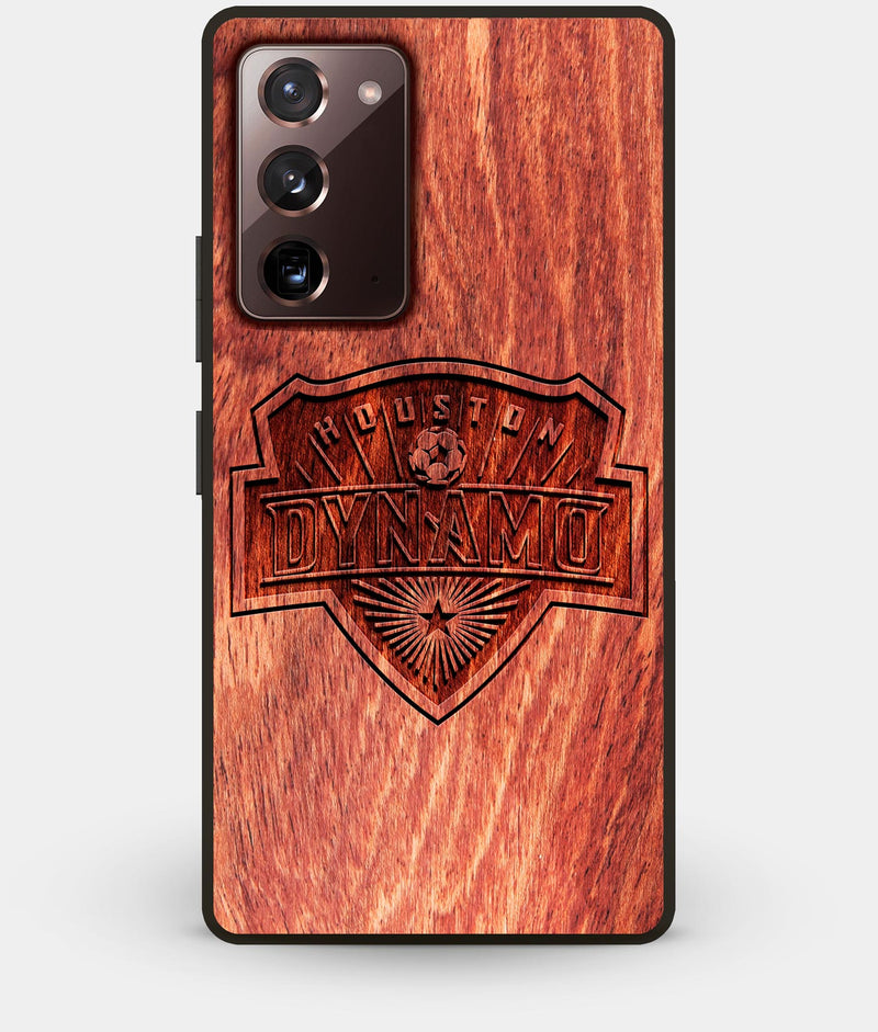 Best Custom Engraved Wood Houston Dynamo Note 20 Case - Engraved In Nature