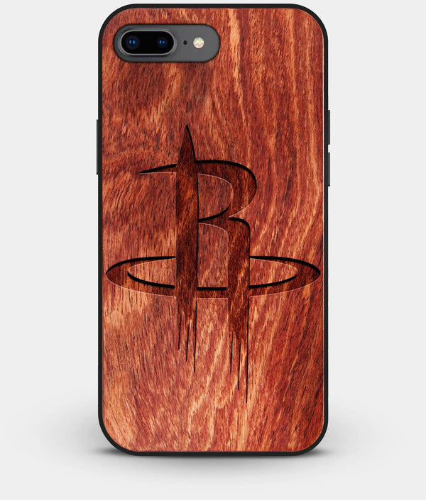 Best Custom Engraved Wood Houston Rockets iPhone 7 Plus Case - Engraved In Nature