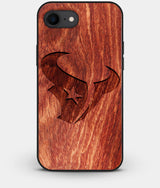 Best Custom Engraved Wood Houston Texans iPhone 8 Case - Engraved In Nature