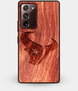 Best Custom Engraved Wood Houston Texans Note 20 Case - Engraved In Nature