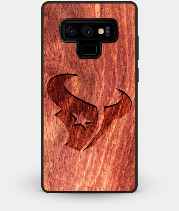 Best Custom Engraved Wood Houston Texans Note 9 Case - Engraved In Nature
