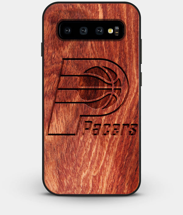 Best Custom Engraved Wood Indiana Pacers Galaxy S10 Plus Case - Engraved In Nature