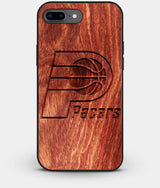 Best Custom Engraved Wood Indiana Pacers iPhone 8 Plus Case - Engraved In Nature