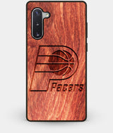 Best Custom Engraved Wood Indiana Pacers Note 10 Case - Engraved In Nature