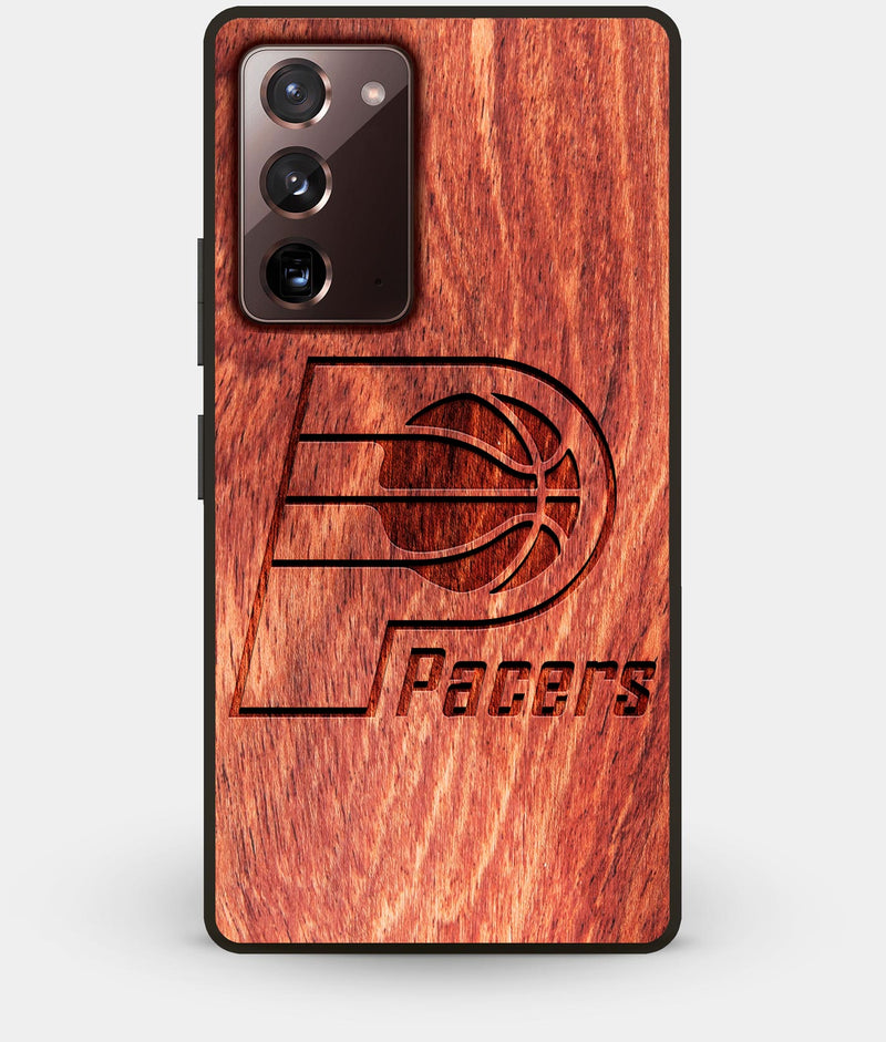 Best Custom Engraved Wood Indiana Pacers Note 20 Case - Engraved In Nature