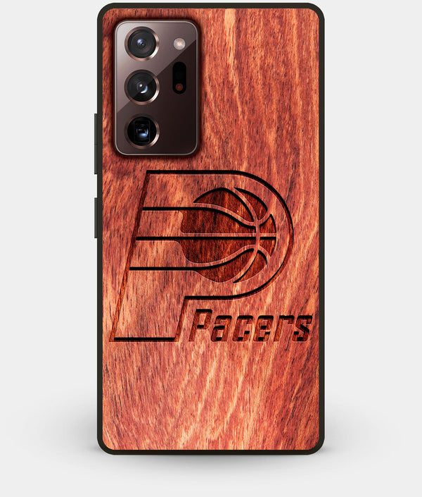 Best Custom Engraved Wood Indiana Pacers Note 20 Ultra Case - Engraved In Nature