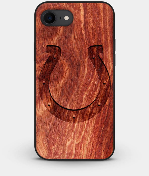 Best Custom Engraved Wood Indianapolis Colts iPhone 8 Case - Engraved In Nature