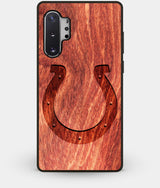 Best Custom Engraved Wood Indianapolis Colts Note 10 Plus Case - Engraved In Nature