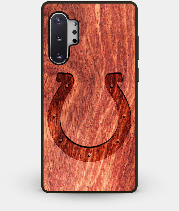 Best Custom Engraved Wood Indianapolis Colts Note 10 Plus Case - Engraved In Nature