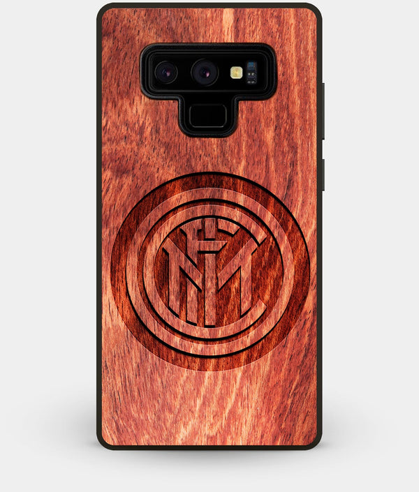 Best Custom Engraved Wood Inter Milan FC Note 9 Case - Engraved In Nature