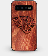 Best Custom Engraved Wood Jacksonville Jaguars Galaxy S10 Plus Case - Engraved In Nature