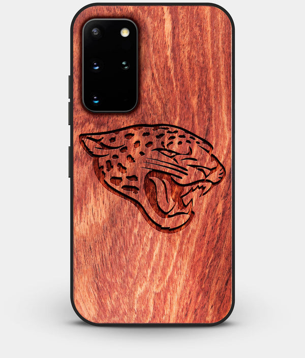 Best Custom Engraved Wood Jacksonville Jaguars Galaxy S20 Plus Case - Engraved In Nature