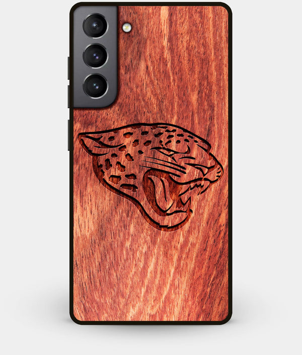 Best Wood Jacksonville Jaguars Galaxy S21 Plus Case - Custom Engraved Cover - Engraved In Nature