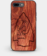 Best Custom Engraved Wood Kansas City Chiefs iPhone 8 Plus Case - Engraved In Nature