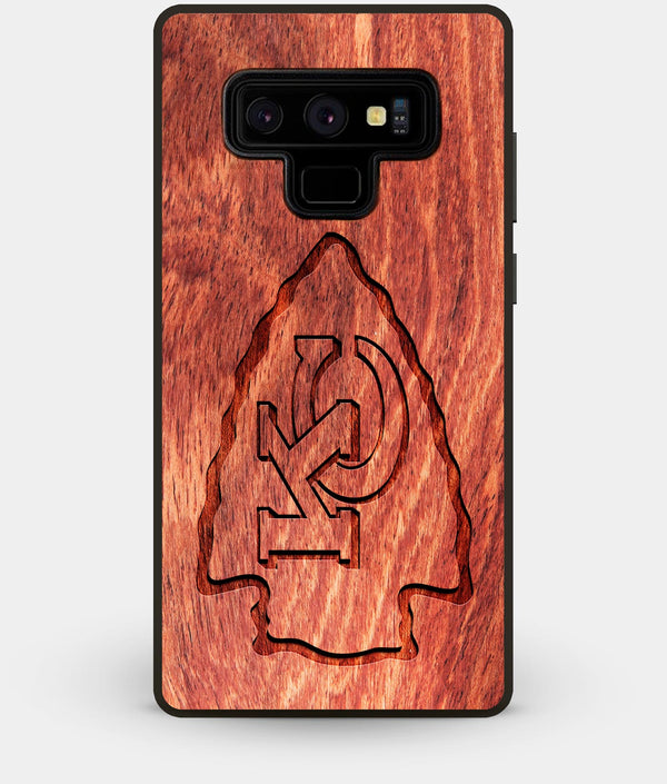 Best Custom Engraved Wood Kansas City Chiefs Note 9 Case - Engraved In Nature