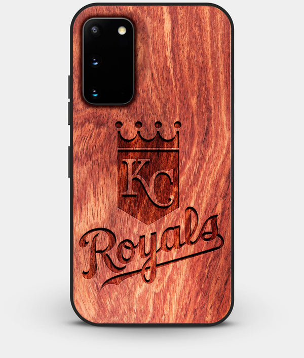 Best Wood Kansas City Royals Galaxy S20 FE Case - Custom Engraved Cover - Engraved In Nature