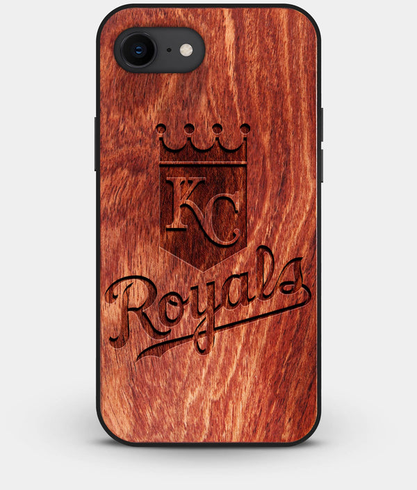 Best Custom Engraved Wood Kansas City Royals iPhone 7 Case - Engraved In Nature