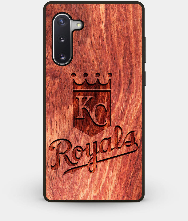 Best Custom Engraved Wood Kansas City Royals Note 10 Case - Engraved In Nature