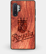 Best Custom Engraved Wood Kansas City Royals Note 10 Plus Case - Engraved In Nature