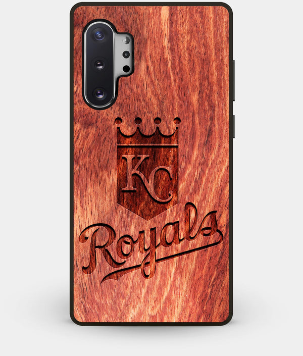 Best Custom Engraved Wood Kansas City Royals Note 10 Plus Case - Engraved In Nature