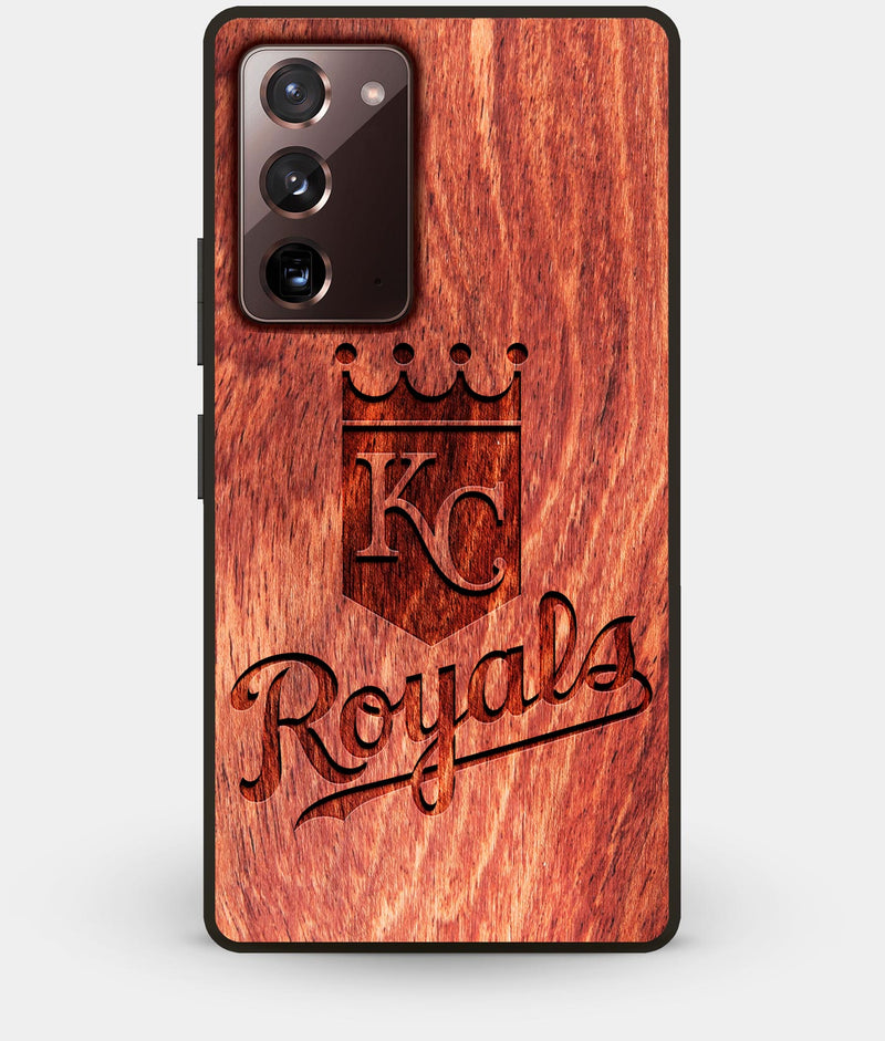 Best Custom Engraved Wood Kansas City Royals Note 20 Case - Engraved In Nature