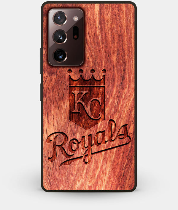 Best Custom Engraved Wood Kansas City Royals Note 20 Ultra Case - Engraved In Nature