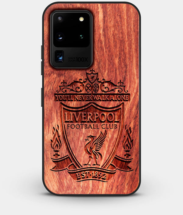 Best Custom Engraved Wood Liverpool F.C. Galaxy S20 Ultra Case - Engraved In Nature