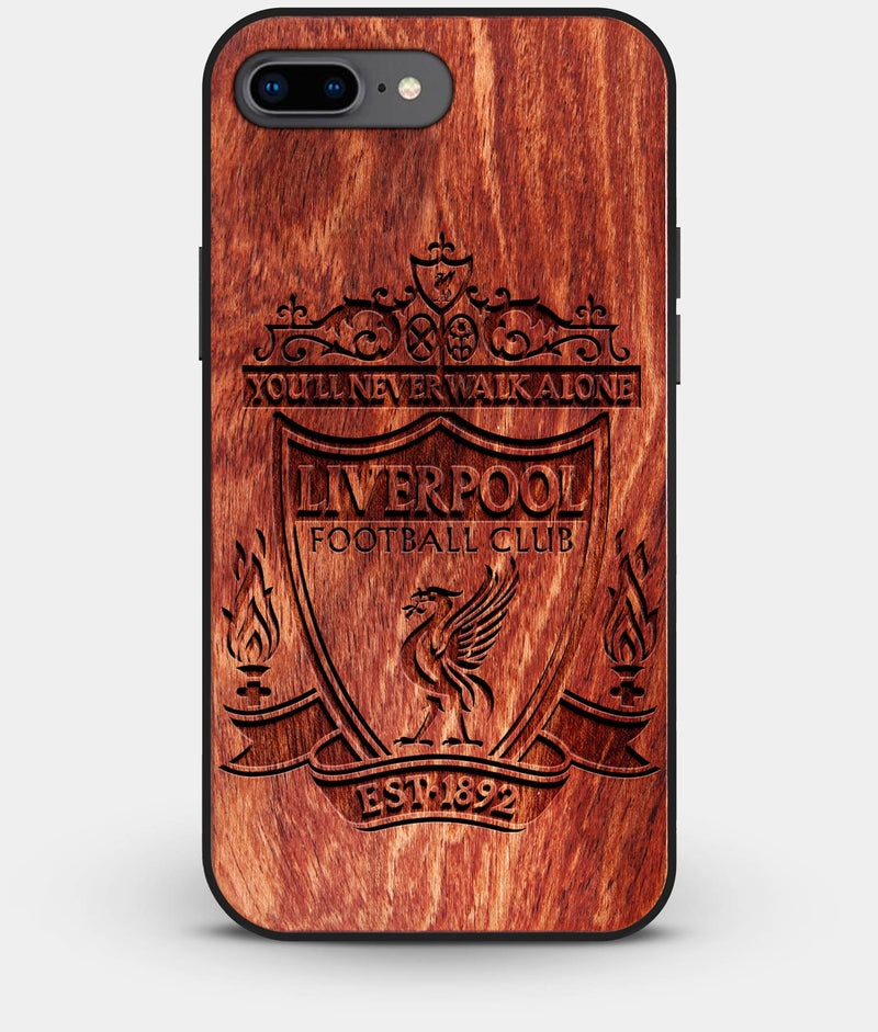 Best Custom Engraved Wood Liverpool F.C. iPhone 8 Plus Case - Engraved In Nature