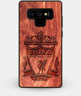 Best Custom Engraved Wood Liverpool F.C. Note 9 Case - Engraved In Nature