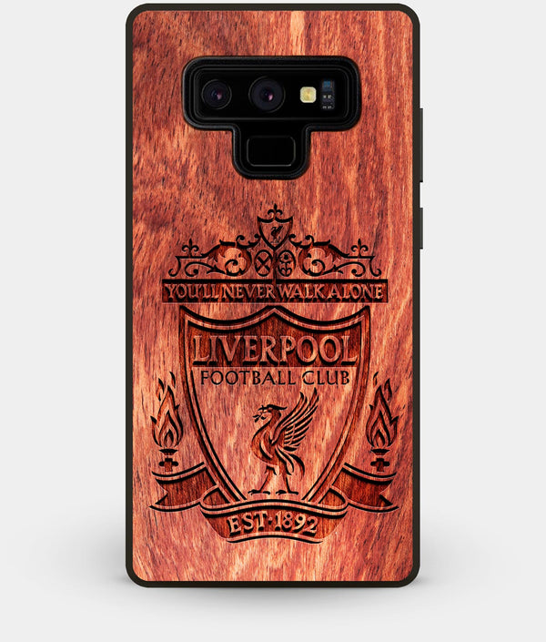 Best Custom Engraved Wood Liverpool F.C. Note 9 Case - Engraved In Nature