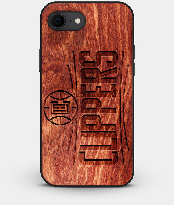 Best Custom Engraved Wood Los Angeles Clippers iPhone 7 Case - Engraved In Nature