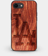 Best Custom Engraved Wood Los Angeles Dodgers iPhone 7 Case Classic - Engraved In Nature