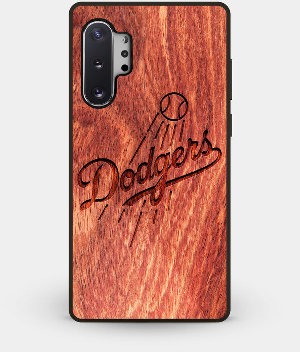 Best Custom Engraved Wood Los Angeles Dodgers Note 10 Plus Case - Engraved In Nature