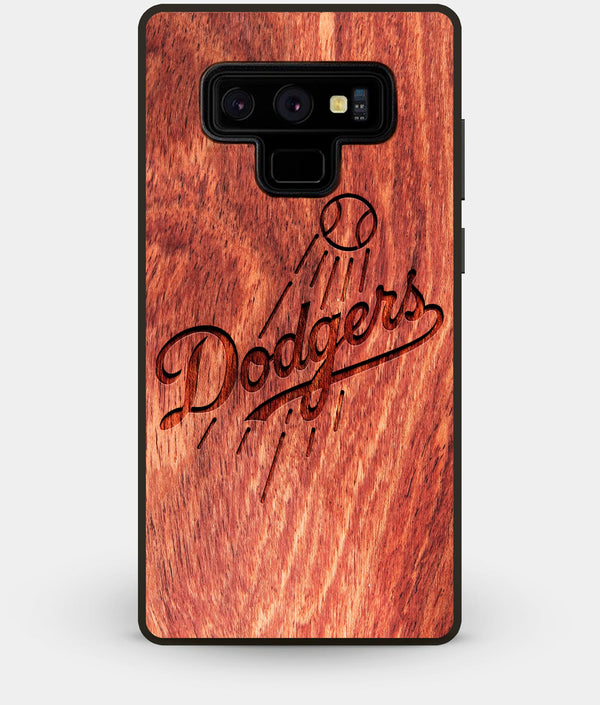 Best Custom Engraved Wood Los Angeles Dodgers Note 9 Case - Engraved In Nature