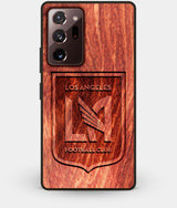 Best Custom Engraved Wood Los Angeles FC Note 20 Ultra Case - Engraved In Nature