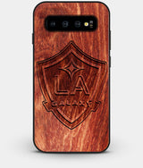 Best Custom Engraved Wood Los Angeles Galaxy Galaxy S10 Case - Engraved In Nature