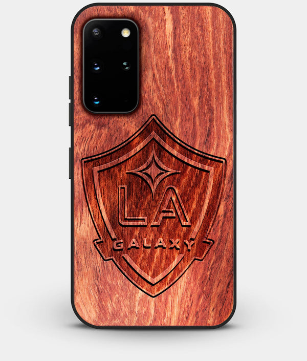 Best Custom Engraved Wood Los Angeles Galaxy Galaxy S20 Plus Case - Engraved In Nature
