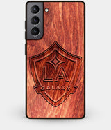 Best Wood Los Angeles Galaxy Galaxy S21 Case - Custom Engraved Cover - Engraved In Nature