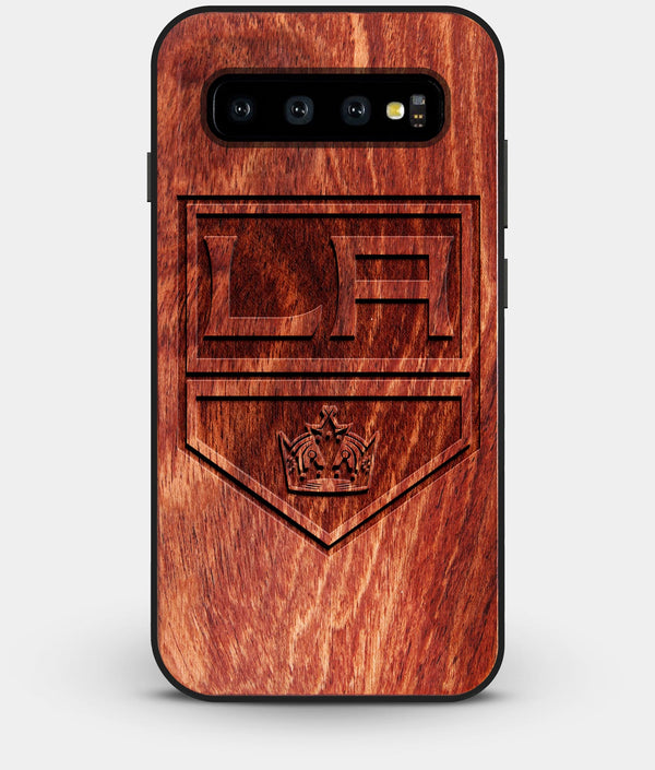 Best Custom Engraved Wood Los Angeles Kings Galaxy S10 Case - Engraved In Nature