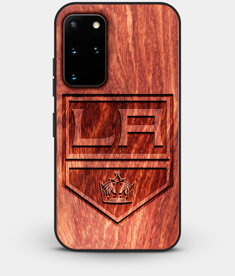 Best Custom Engraved Wood Los Angeles Kings Galaxy S20 Plus Case - Engraved In Nature